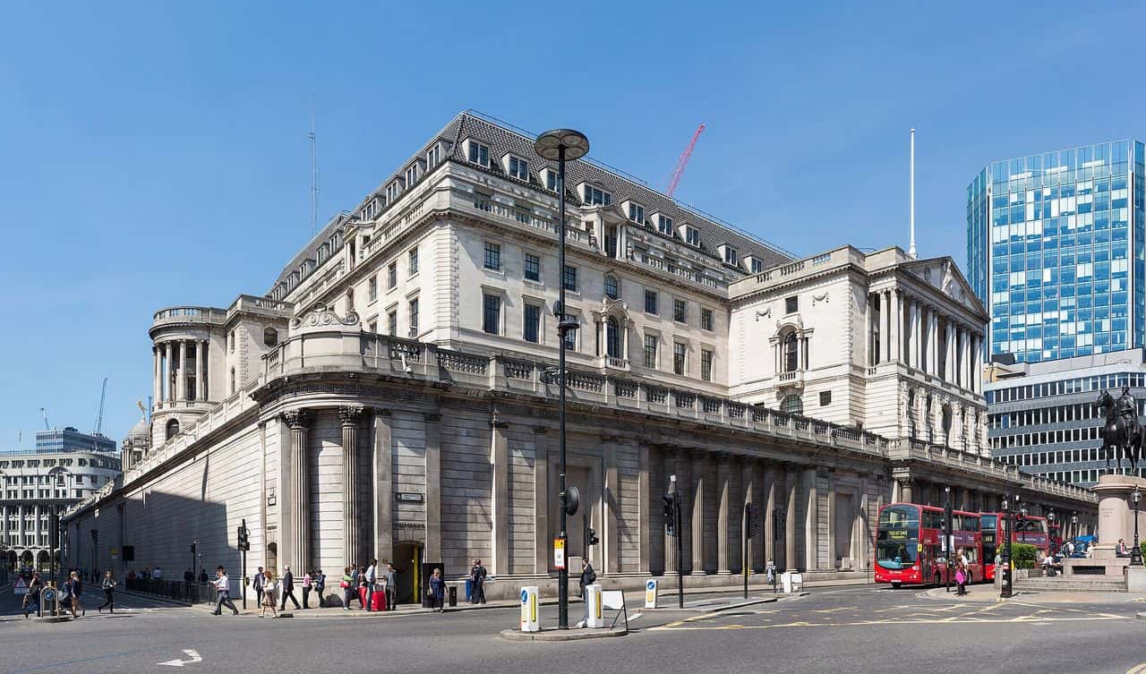 The Bank of England, London — file photo