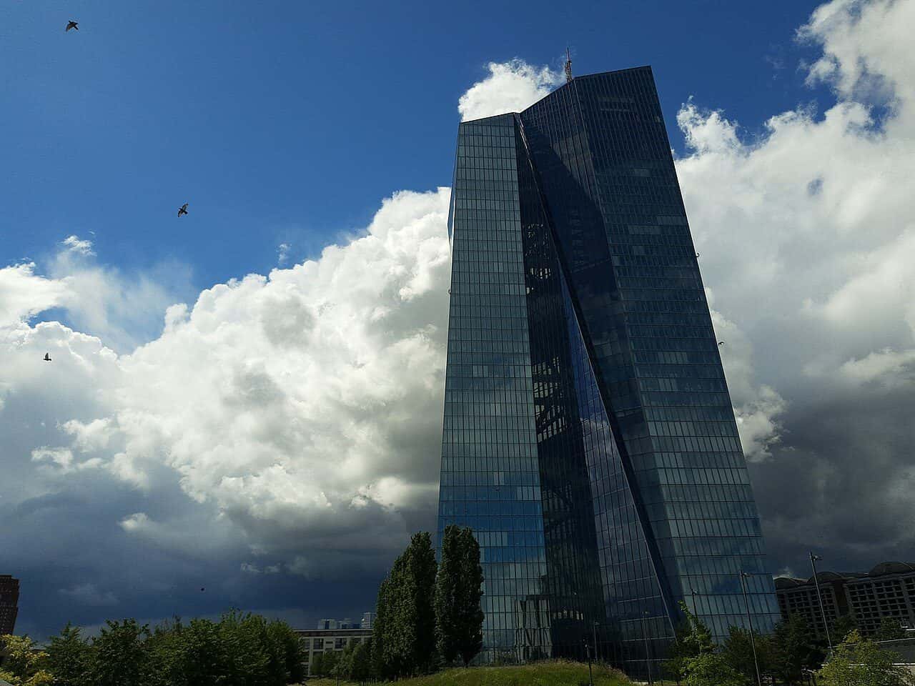 The European Central Bank’s headquarters, Frankfurt — file photo