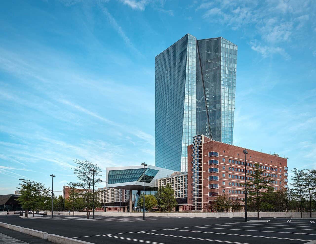The European Central Bank’s headquarters, Frankfurt — file photo