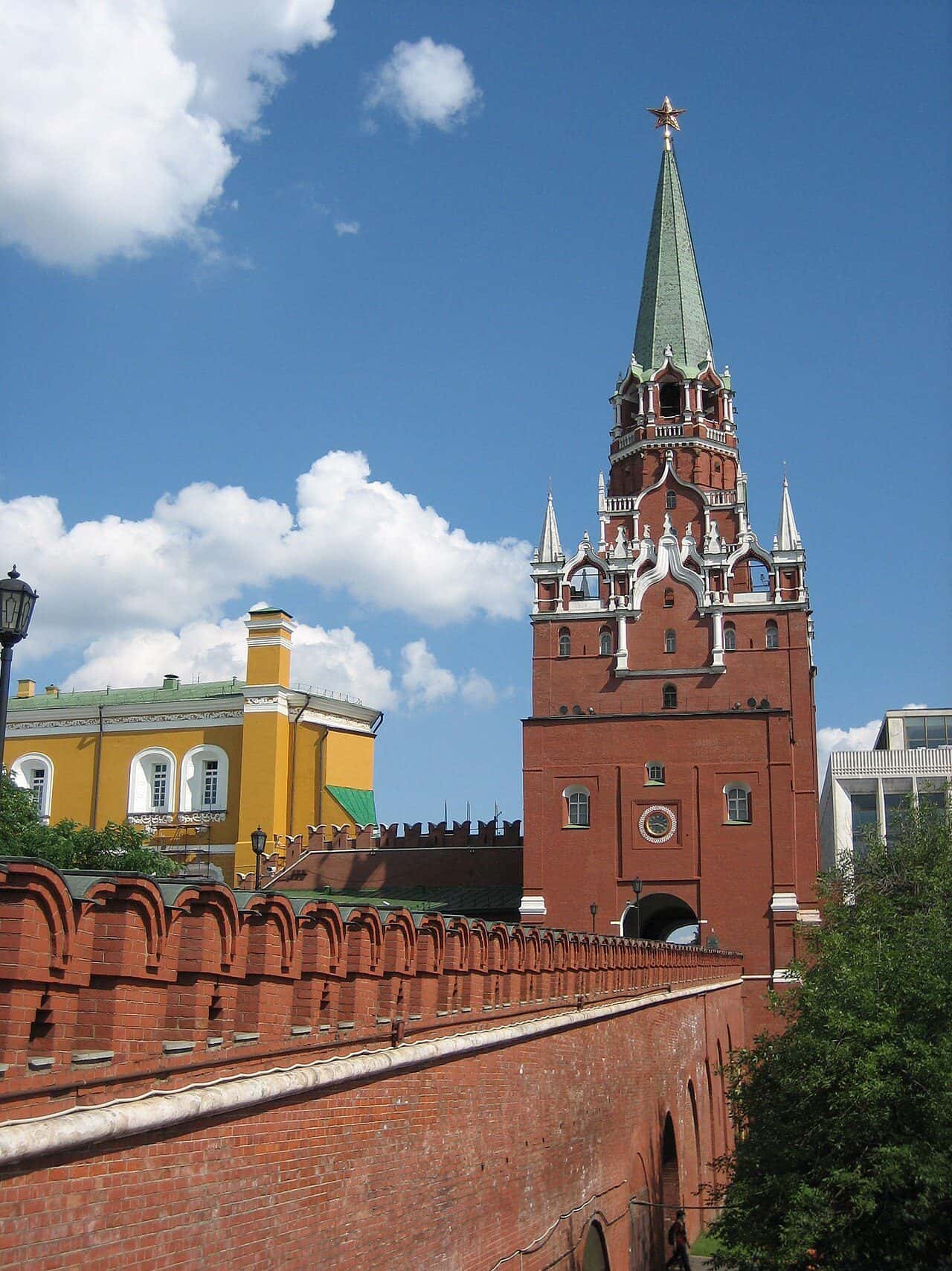 The Kremlin’s Troitskaya Tower, Moscow — file photo